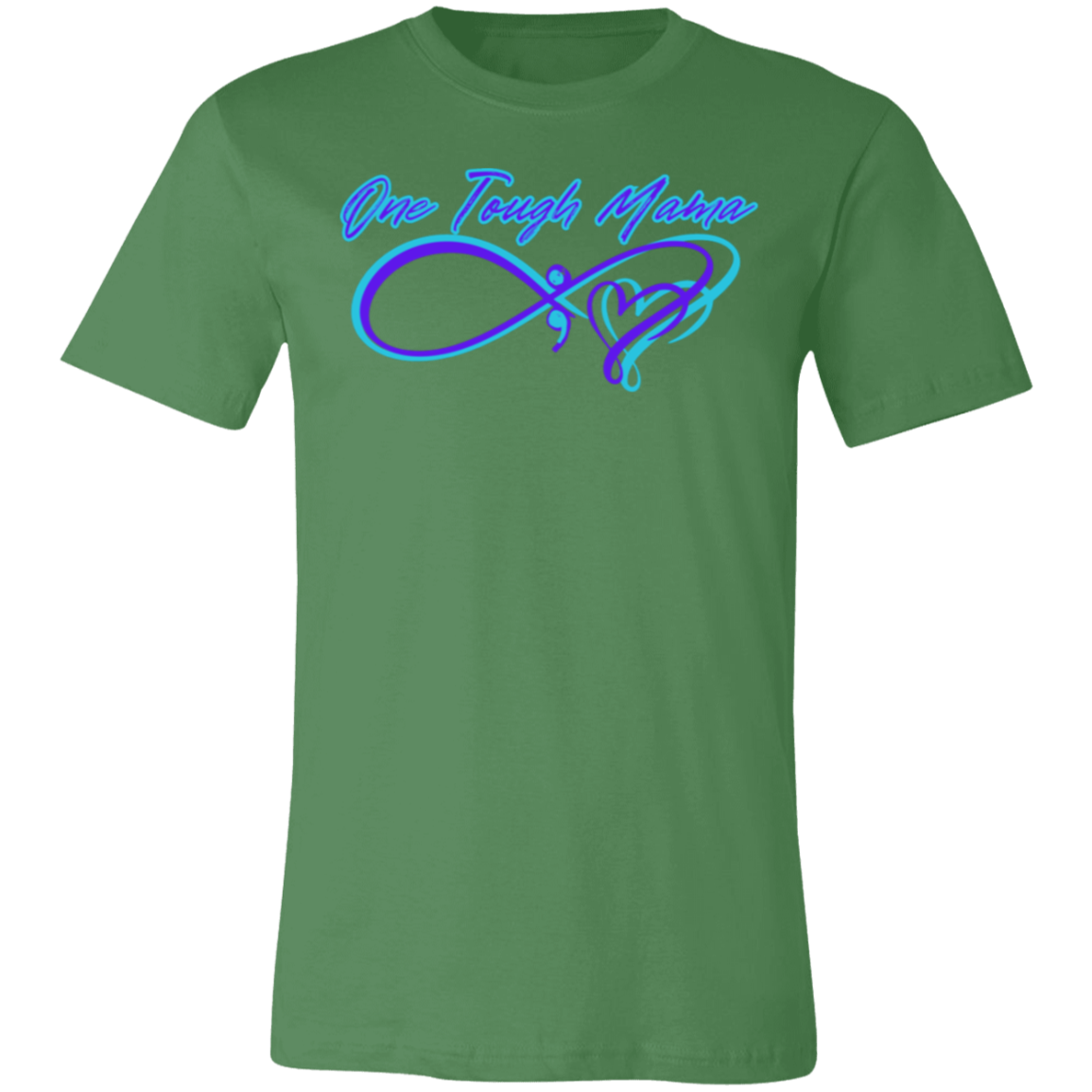 ONE TOUGH MAMA WOMEN STANDING STRONG SOFT BELLA CANVAS TSHIRT