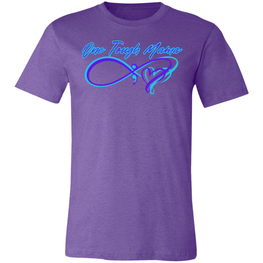 ONE TOUGH MAMA WOMEN STANDING STRONG SOFT BELLA CANVAS TSHIRT