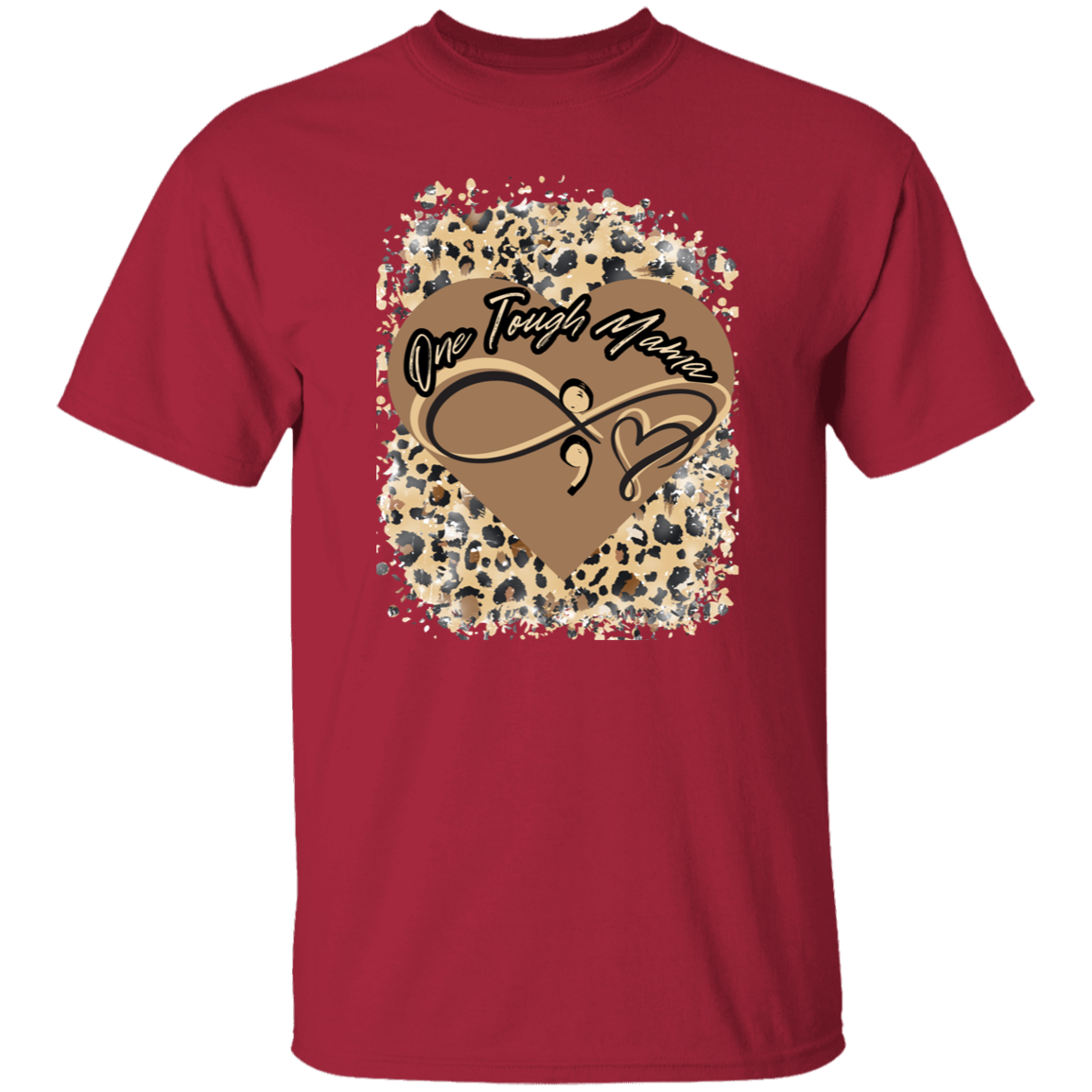 ONE TOUGH MAMA LADIES BOYFRIEND TSHIRT