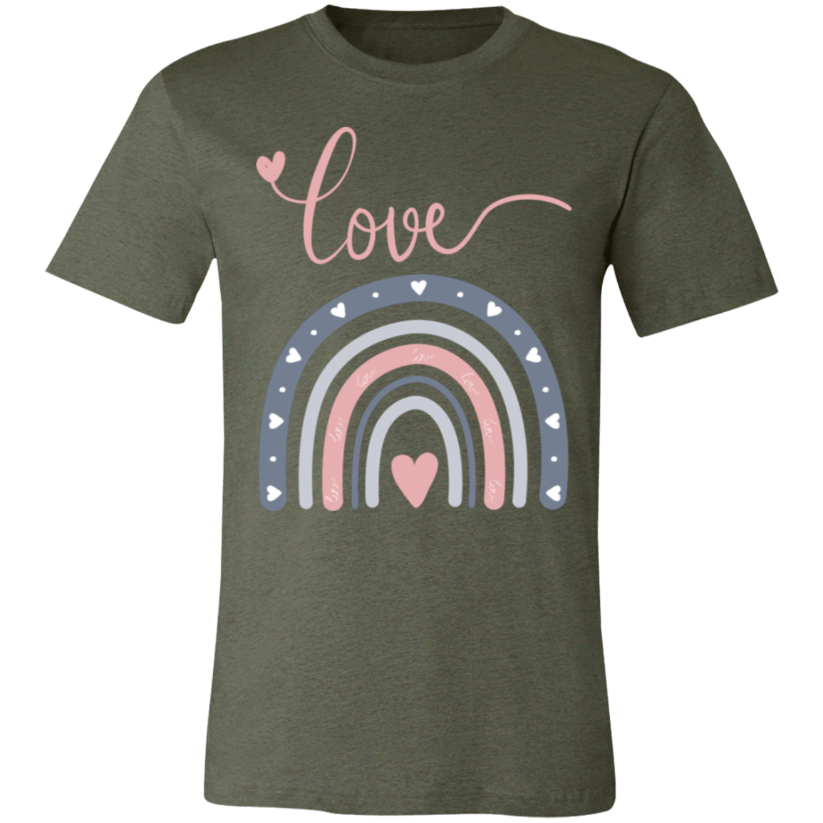 LOVE/ WOMEN STANDING STRONG/ SOFT BELLA CANVAS TSHIRT