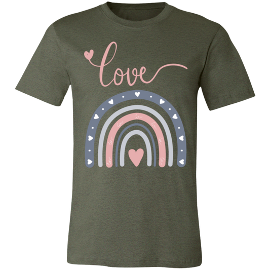 LOVE/ WOMEN STANDING STRONG/ SOFT BELLA CANVAS TSHIRT