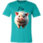 Baby Pig Bella Canvas Soft tshirt in Comfort Colors