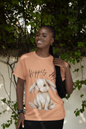 Bella Canvas Bunny Rabbit Hippity Hop soft comfy tshirt