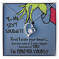 TO MY SEXY SOULMATE/ THE GRINCH/ FOREVER LOVE HEART NECKLACE